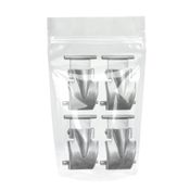Clips Aço Inox Kit Com 4 Luminária Hermetica 01533 Ourolux