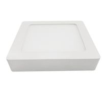 Luminária LED Plafon Quadrada Sobrepor Branca Bivolt 2700K 18W 03215A Ourolux