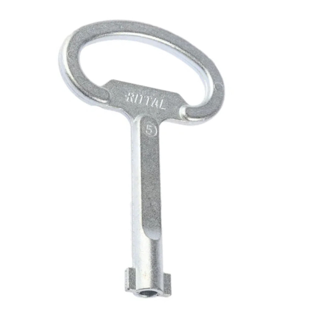 Chave Metálica Para Armários Dupla Palheta N 5 2531000 Rittal - Dimensional