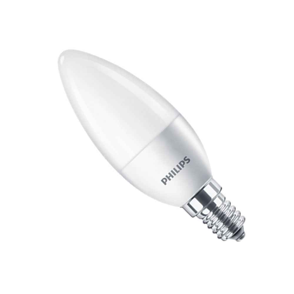 Lâmpada LED Vela 2700K 3,5W Bivolt LEDC3540WMVS Philips - Dimensional
