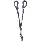 Talabarte Duplo Y Abs Aramida C/Elast Mosquetao 55Mm 1300Mm HL032YDEKV Hercules