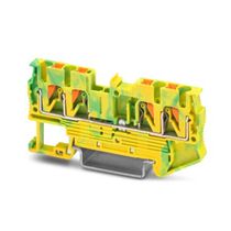 Conector Passagem Terra Verde E Amarelo 2,5Mm2 PT2,5QUATTROPE Phoenix Contact
