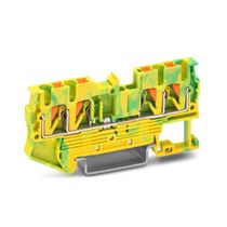 Conector Passagem Terra Verde E Amarelo 2,5Mm2 PT2,5QUATTROPE Phoenix Contact