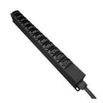 Régua Com 12 Tomadas 10A Com Cabo 2,5M Bivolt DK001112 Rittal