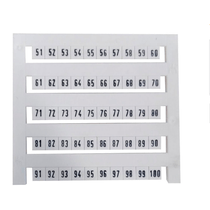 Identificador Cabeamento Pa66 Branco 5X 5Mm A C0132961021 Weidmuller Conexel