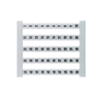 Identificador Passagem Branco 5Mm Nr 851-900 FS851900 Weidmuller Conexel