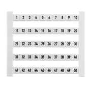 Identificador Cabeamento Pa66 Branco Hor 5X 5Mm 296 GW296 Weidmuller Conexel