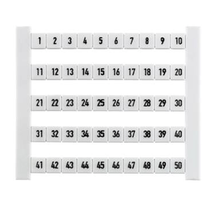 Identificador Cabeamento Pa66 Branco Hor 5X 5Mm 305 GW305 Weidmuller Conexel