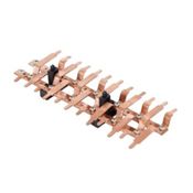 Kit Barramento Trifásico 100A 24 Bolt-On Tnii24Ul 904373N Cemar Legrand