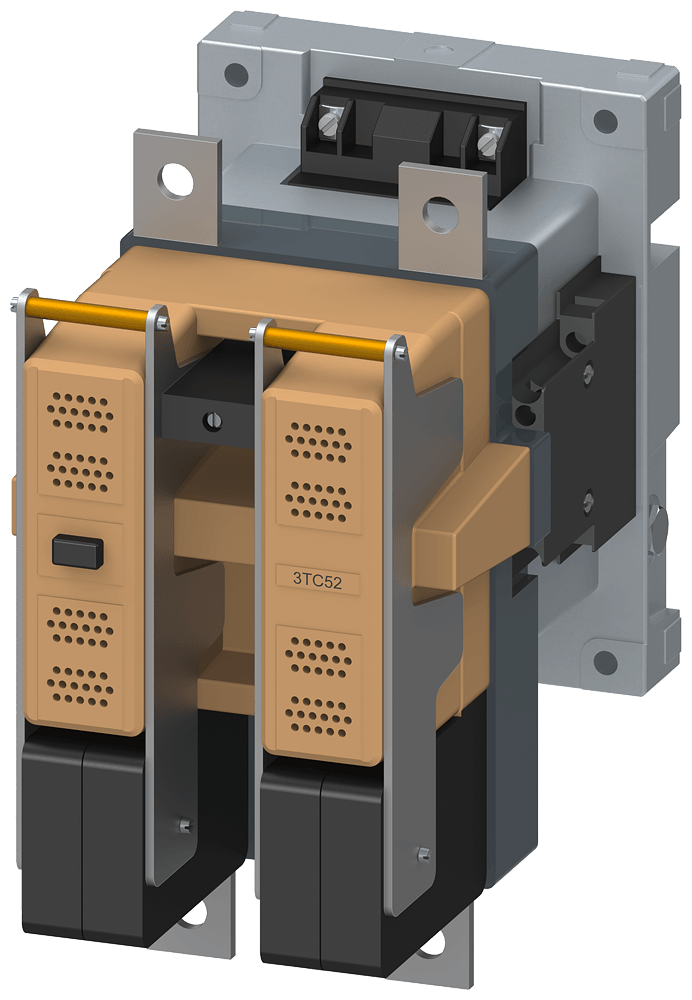 Contator Potência Bipolar 220A 110VCA 2NA+2NF 3Tc 3Tc52170Bf0 Siemens ...