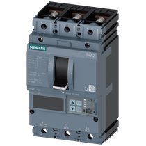 Disjuntor Caixa Moldada Tripolar Eletrônico 380VCA 100A 110KA Sentron 3Va21107Mp320Aa0 Siemens