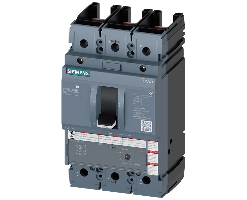 Disjuntor Caixa Moldada Tripolar 415V 150A 70Ka 3VA52150MH310AA0