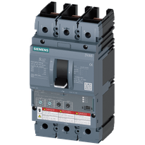 Disjuntor Caixa Moldada Tripolar Eletrônico 500VCA 250A 65KA Sentron 3Va62256Hn310Aa0 Siemens