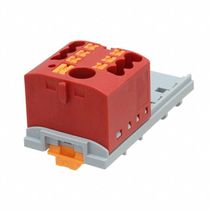Bloco Conector Passagem Vermelho 690V 24A 13C 0,14-4Mm2 PTFIX612X2,5NS35ARD Phoenix Contact