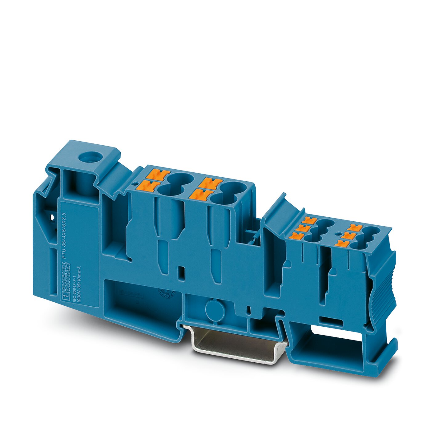 Conector Passag Parafuso Pa Az 1000V 105A 6Mm2 PTU354X66X2,5BU Phoenix ...