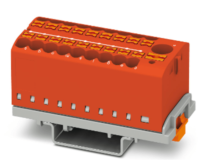 Bloco Conector Passagem Vm 690V 24A 19C 0,14-4Mm2 PTFIX618X2