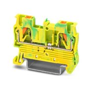 Conector Passagem Poliamida Verde E Amarelo Pt25pe Phoenix Contact