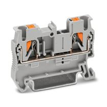 Conector Passagem Poliamida Cinza 2 24 A 2,50mm2 PT2,5 Phoenix Contact