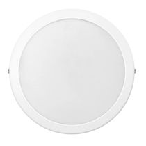 Luminária LED Plafon Redondo Embutir Branca IP20 Bivolt 3000K 18W LEDDL252REDOND Philips