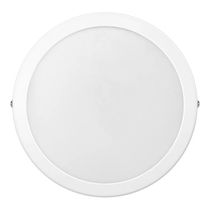 Luminária LED Plafon Redonda Embutir Branca IP20 Bivolt 3000K 12W LEDDL252REDOND Philips