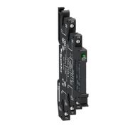 Relé de Interface Slim LED 6A 1NAF 48VCA/CC com Base de Conexão por Parafuso RSL1PVEU Schneider