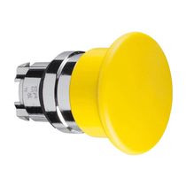 Front Bot Cog 40Mm Met Amarelo F22Mm Pulso/Soco ZB4BC5 Schneider