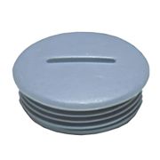 Tampao Eletrod Pvc Cinza 1/2" P/Prensa Cabo S752P Steck