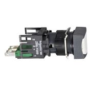 Botão Quadrado Branco 16mm 1NA Impulso XB6CA11B Schneider