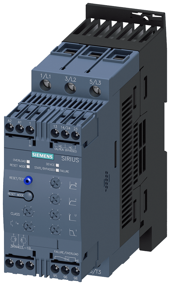 Chave Partida Suave Trifásica 200-480V 143A 110-220V 3RW55356HA14