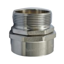 Conector Macho BSP 1" Cinza KMRA100 Abaflex