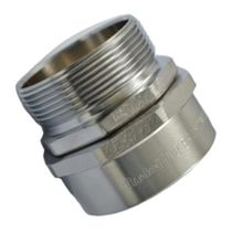 Conector Macho BSP 1" Cinza KMRA100 Abaflex
