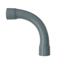 Curva Eletroduto 90GR PVC Cinza Sem Rosca 1/2" CTC10 Wetzel