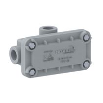 Condulete Alumínio LR 1" BSP Cinza Com Tampa EWR115LR3B Naville