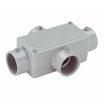 Condulete Alumínio X 3/4" NPT Cinza Com Tampa  X15N Wetzel