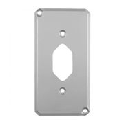Tampa Condulete Alumínio 1 PAD Branco 1" NR36 Wetzel