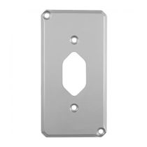 Tampa Condulete Alumínio 1 PAD Branco 1" NR36 Wetzel