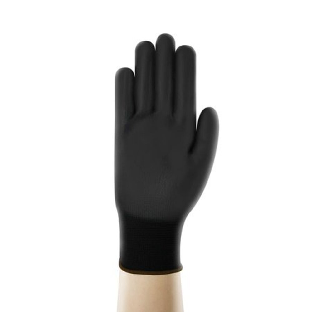 Luva Nitrílica Preta Antiderrapante Elastano 103147041 Tamanho 9/G