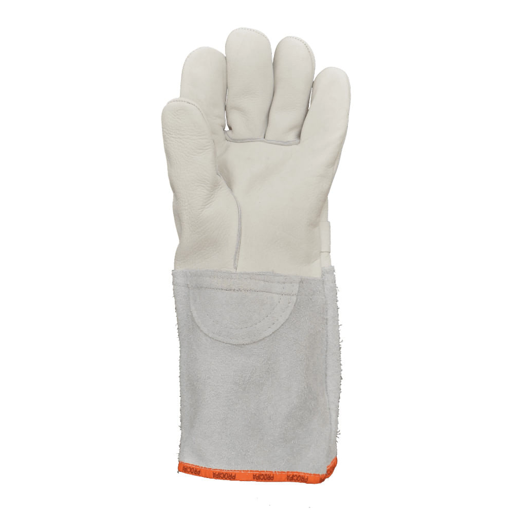 Luva Cobertura Vaqueta/Raspa Natural 150Mm LV9700 Tamanho GG CA