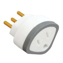 Plugue Adaptador Branco 2PeT Universal 10A DN1630 Daneva