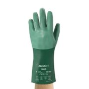 Luva Proteção Química Neoprene Verde Tamanho 10 08 354 Scorpio CA 12699 Ansell