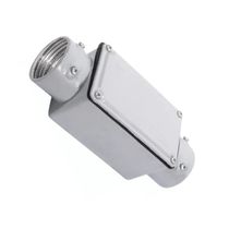 Condulete Alumínio C 1" Sem Rosca Cinza Com Tampa Sem Vedação IP54 56101033 Tramontina