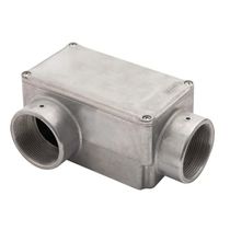 Condulete Alumínio LL 3/4" NPT Cinza Com Tampa 56104042 Tramontina