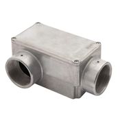 Condulete Alumínio LL 1" NPT Cinza Com Tampa IP54 56104043 Tramontina