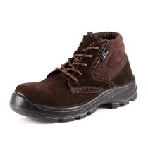 Bota De Segurança Nobuck Cadarço Bidensidade Bico De Composite Palmilha Anti Perfurante Marrom 4087FHBN1602LGTamanho 38 CA 30277 Bracol