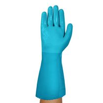 Luva Proteção Quimica PVC Azul Alphatec 04003 Tamanho 9 Ansell