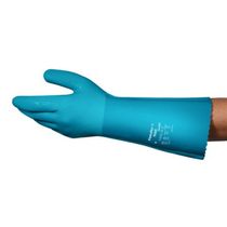Luva Proteção Quimica PVC Azul Alphatec 04003 Tamanho 10 Ansell