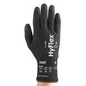 Luva Resistente A Corte Poliuretano Preta Hyflex 11 751 Tamanho 8 CA 40009 Ansell