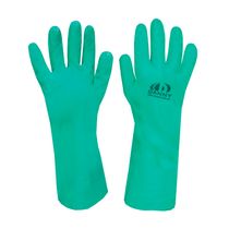 Luva Proteção Quimica Borracha Nitrilica Verde Da36100 Tamanho M DVT