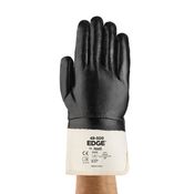 Luva Proteção Mecânica Nitrílica Preta Anti Derrapante Edge 48500 Tamanho 10/XG CA 40893 Ansell