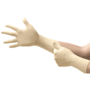 Luva Nitrilica Branca sem Po 30Cm com 100Un NITRILITE 93 311 Tamanho GG Ansell